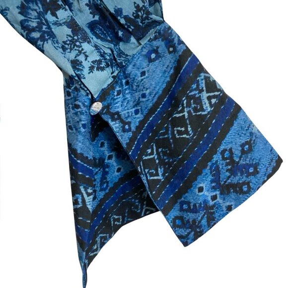 KOBI HALPERIN Lulu Silk Blend Print Blouse Shirt - Picture 7 of 10